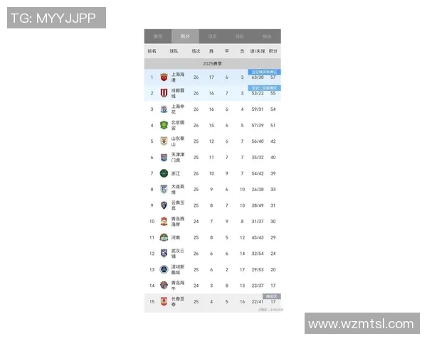 上海足球队在联合会杯积分榜中以52分稳居第一名展现强大实力