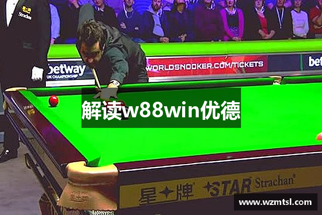解读w88win优德